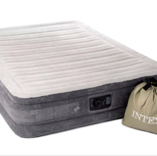 Intex Self Inflating Queen Size Bed, 傢俬＆家居, 傢俬, 床架及床褥 Carousell