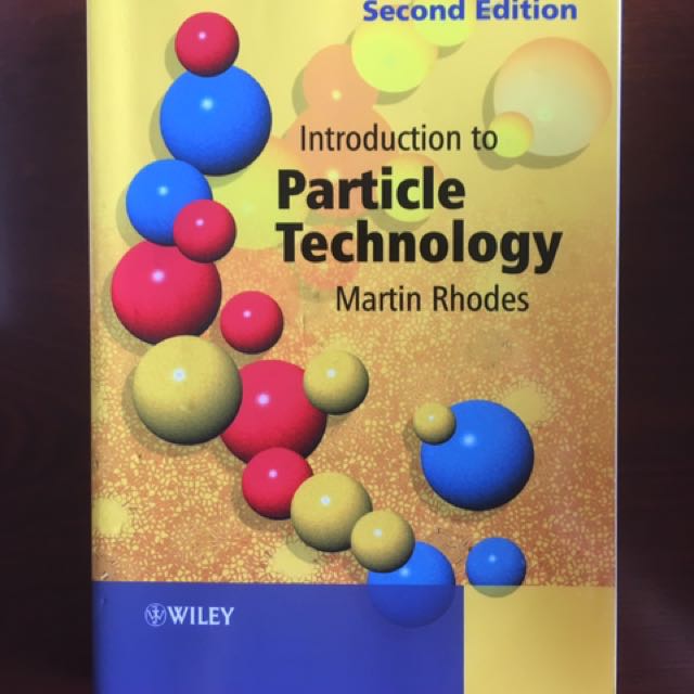 Introduction to particle technology