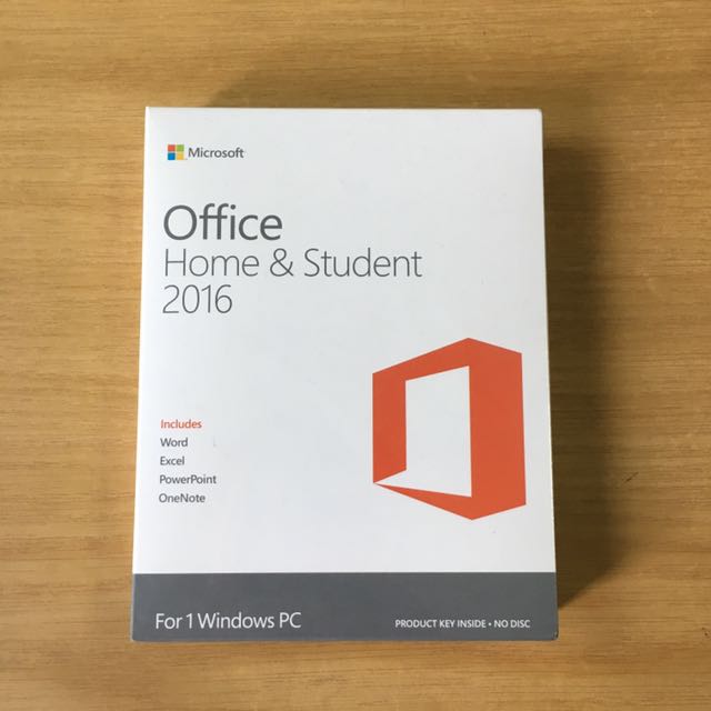 Microsoft Office Home & Student 2016, Computers & Tech, Parts