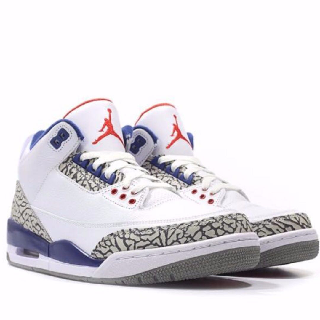 nike air jordan 3 retro og true blue