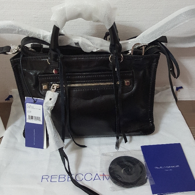 Rebecca minkoff micro regan satchel 2025 black