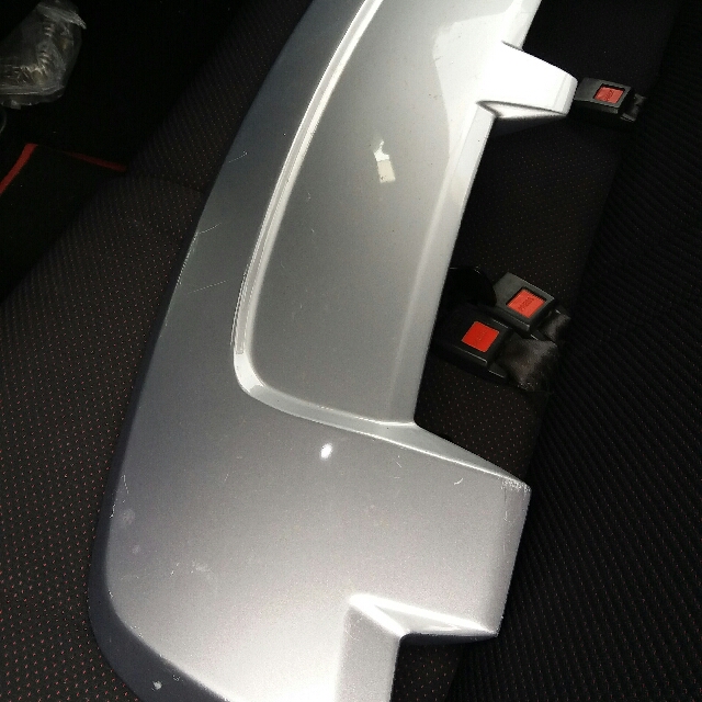 Spoiler Myvi Se2 Silver Ori Auto Accessories On Carousell