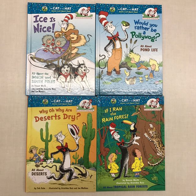 The Cat In The Hat's Learning Library Collection, 興趣及遊戲, 書本 & 文具, 小朋友書