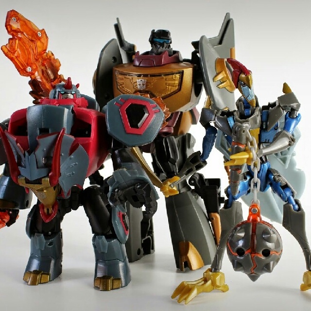Transformers Animated Dinobots Grimlock Snarl Snoop All In 1 Complete New  Ori, Hobbies & Toys, Toys & Games on Carousell