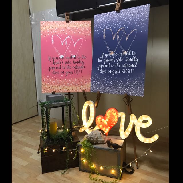 wedding entrance props