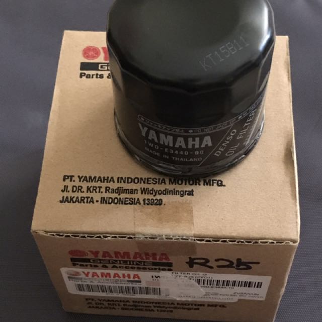 Yamaha R25 Oil Filter, Motorbikes on Carousell