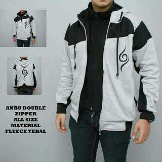 Jaket Anime Souble Zipper