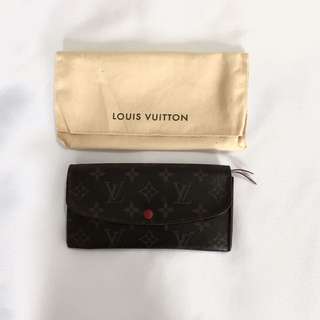 Louis Vuitton Monogram Emilie Wallet Red - A World Of Goods For You, LLC