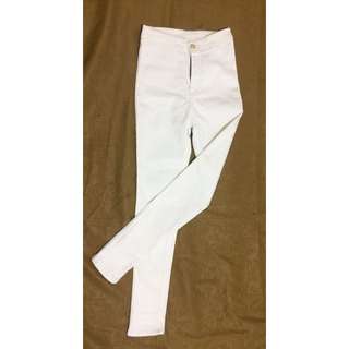 HW Punny Jeans White (Gratis Baju Yg Harga 20rb'an 😊)