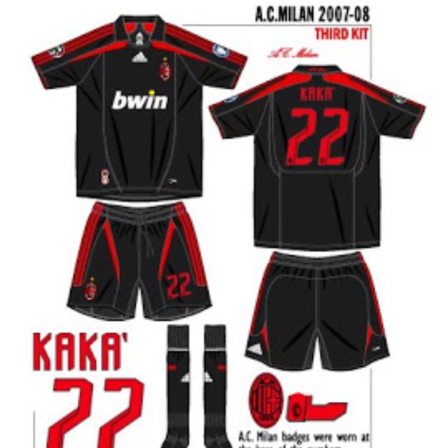 milan jersey 2007