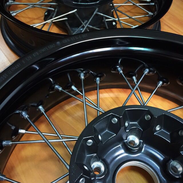 BMW Spoke Rims, Motorcycles, Motorcycle Accessories on Carousell