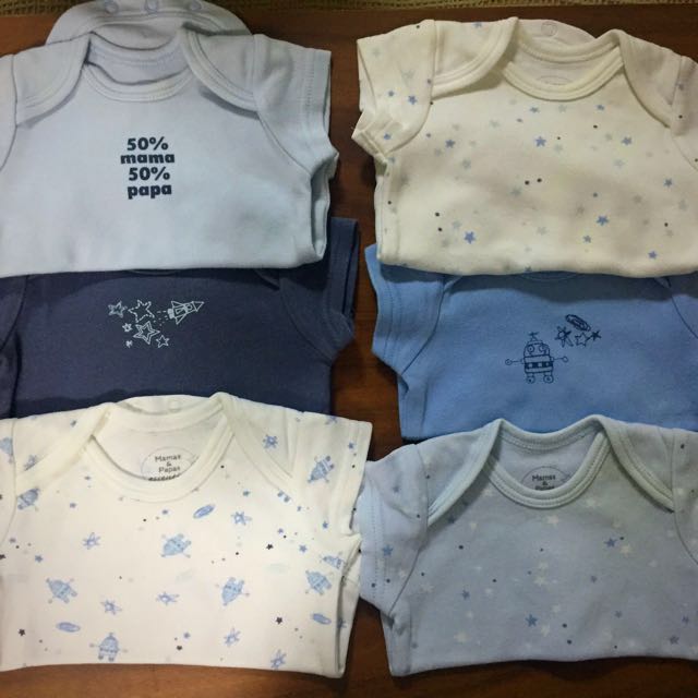 mamas and papas bodysuits