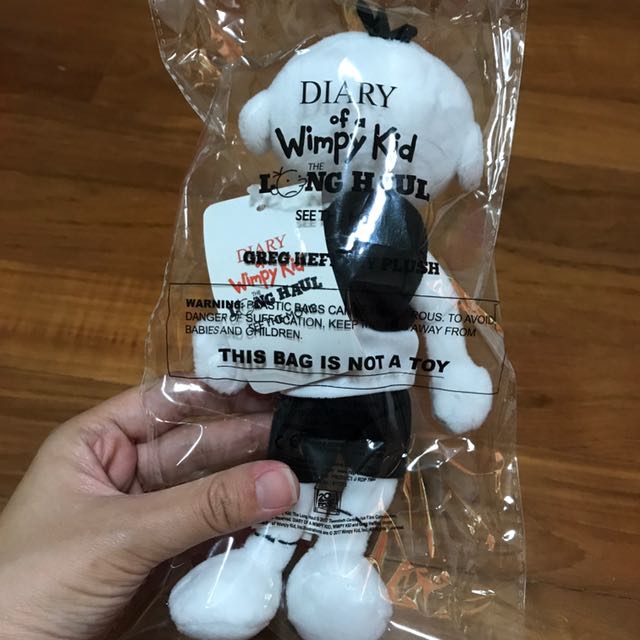 Diary Of The Wimpy Kid Movie Collectible Greg Heffley Plush, Hobbies