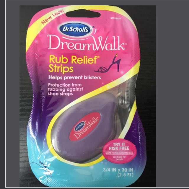 Dr scholl's dreamwalk rub relief strips new arrivals