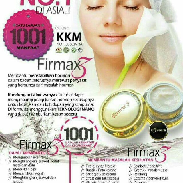 Firmax3 Magic Cream Beauty Personal Care Face Face Care on