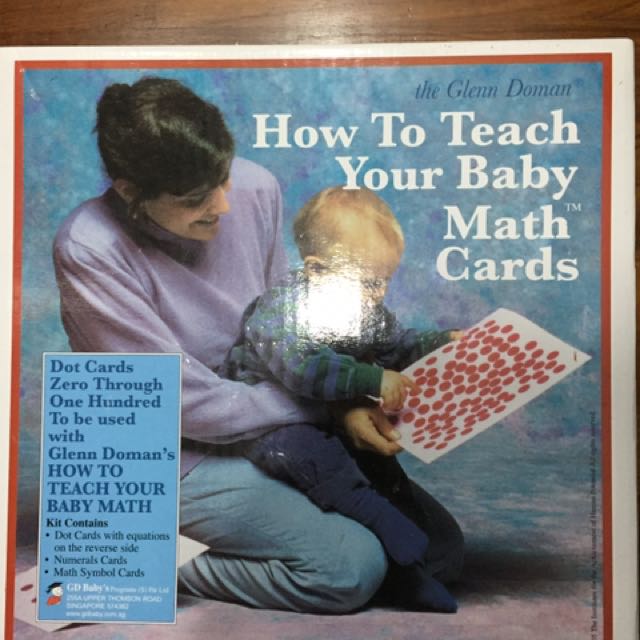 Glenn Doman Flash Cards, Babies & Kids, Babies & Kids Fashion on Carousell