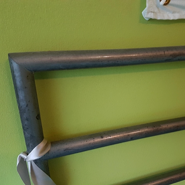 IKEA Heimdal Silver Metal Queen Bed Frame, Furniture & Home Living