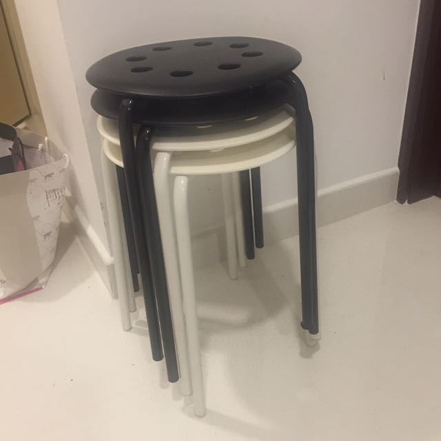 IKEA stools/chairs 5 each, Furniture & Home Living, Furniture, Chairs