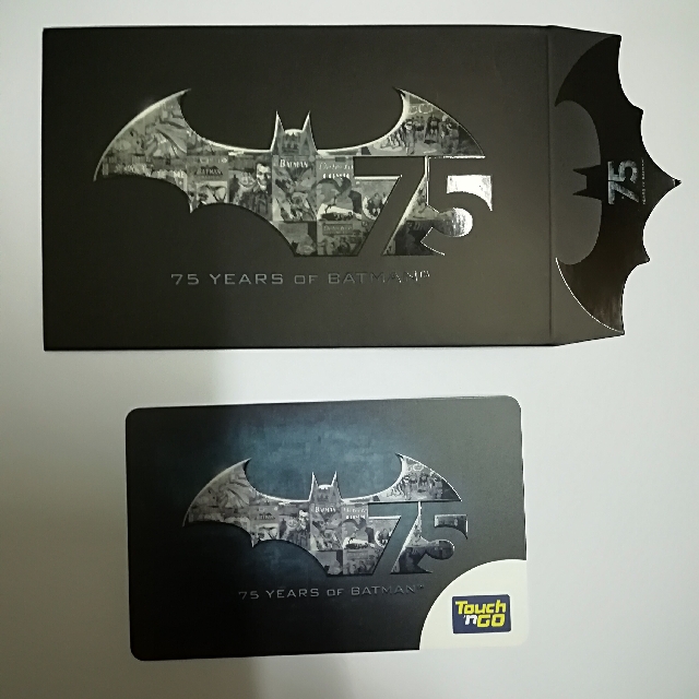 Limited Edition 75 Years Of Batman Touch N Go Card Tickets Vouchers Gift Cards Vouchers On Carousell