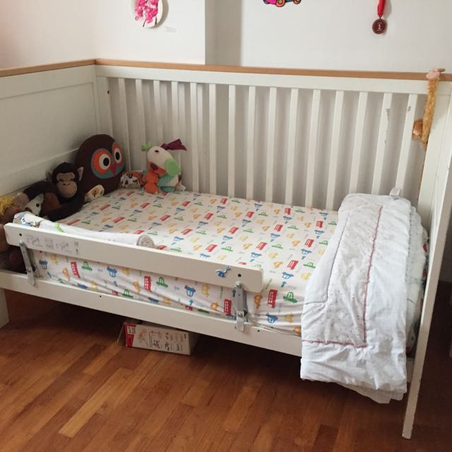 mothercare summer oak cot bed