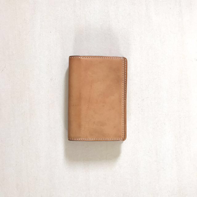 MUJI Leather Name Card Holder, Men's Fashion, Watches & Accessories