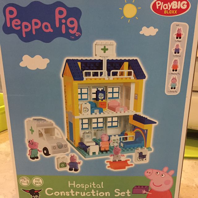 peppa pig hospital playset