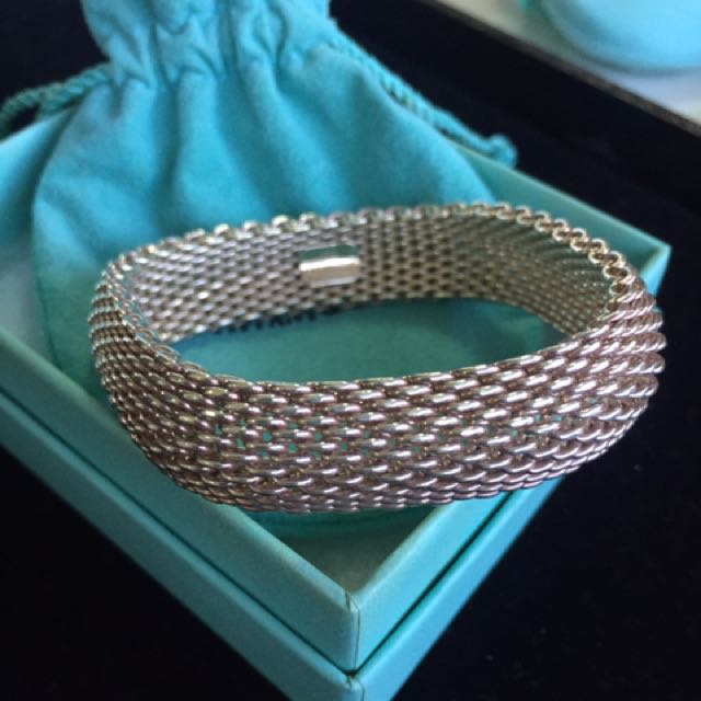 Tiffany discount mesh bangle