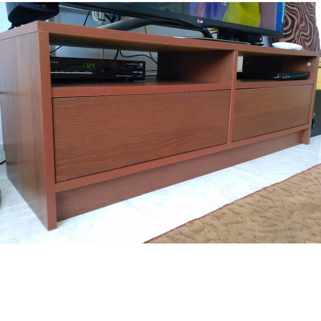 TV Console with 2 Drawers IKEA, Furniture & Home Living, Furniture