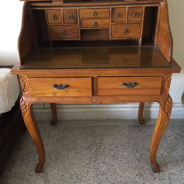 Study table vintage discount