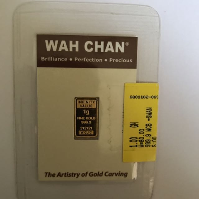 Wah Chan Gold Bar Antiques Vintage Collectibles On Carousell