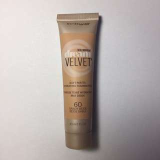 MAYBELLINE DREAM VELVET FOUNDATION ❤️❤️