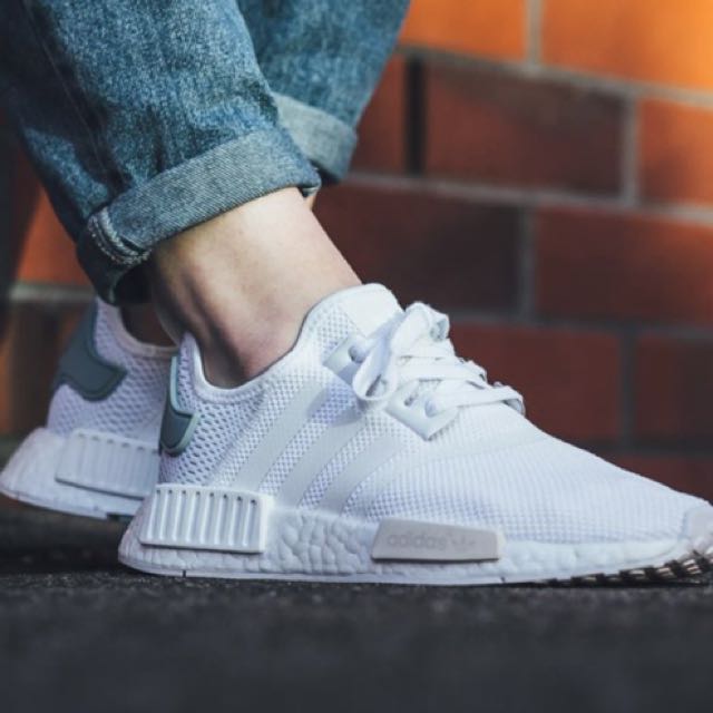 AUTHENTIC ADIDAS NMD R1 TACTILE GREEN Men s Fashion Footwear Sneakers on Carousell