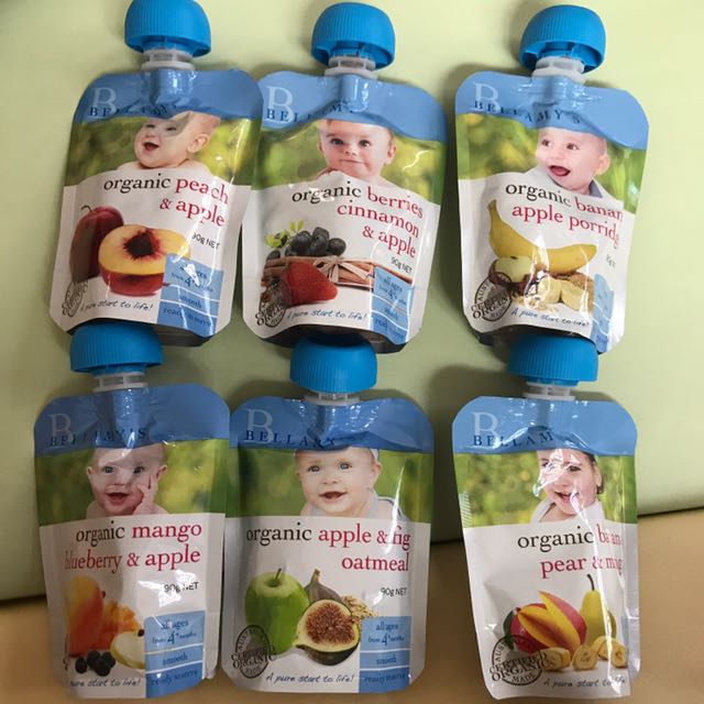 bellamy food pouch