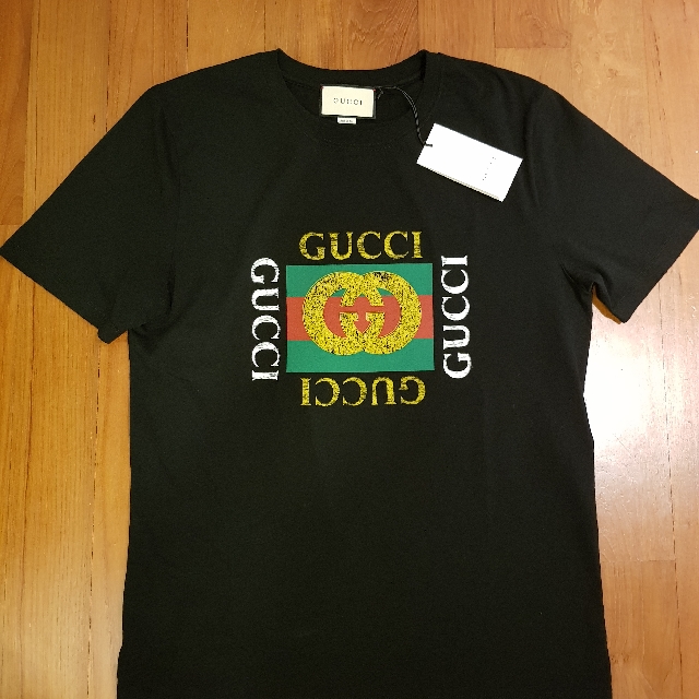 black gucci tee