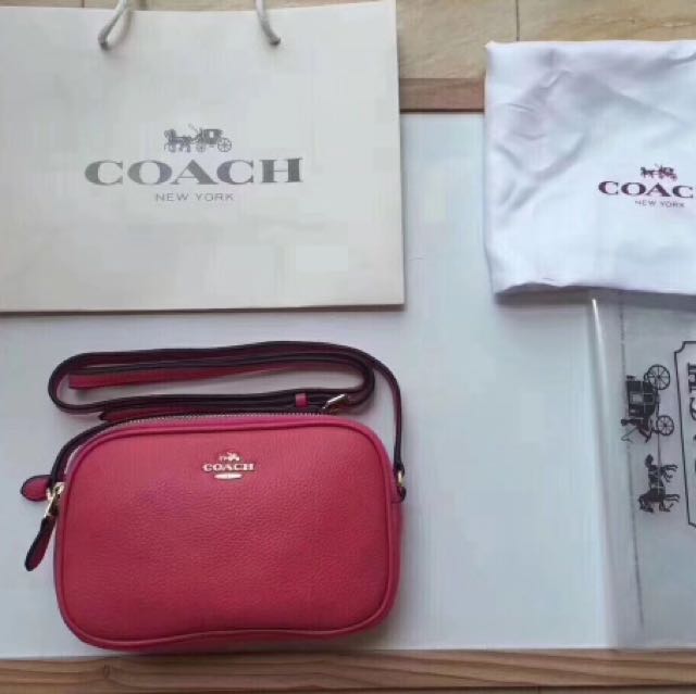 New Style Coach Red Sling Bag 7c5ed D6097