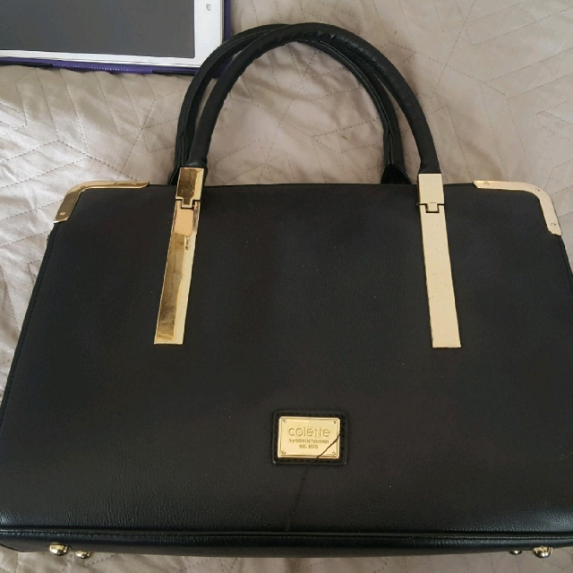 colette purple bag