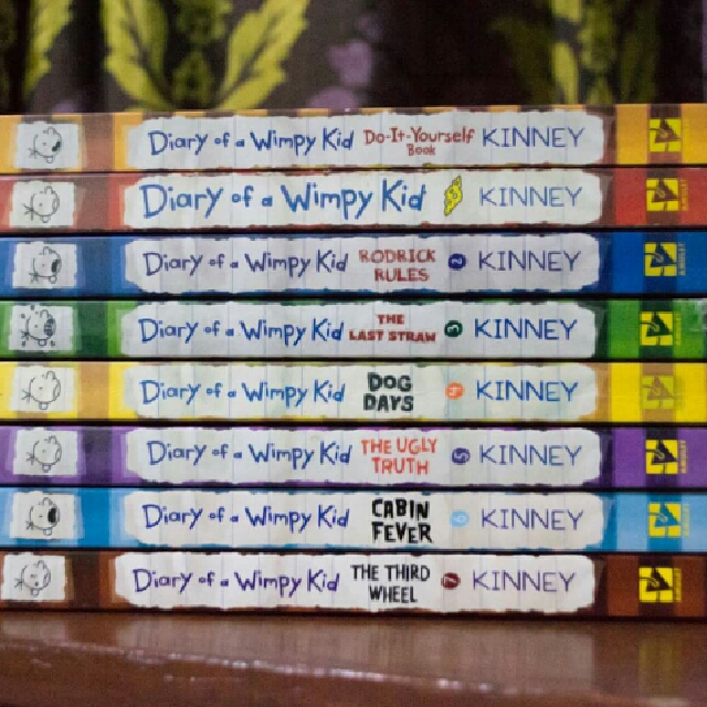 Diary Of A Wimpy Kid 1-7 + DIY, Hobbies & Toys, Books & Magazines