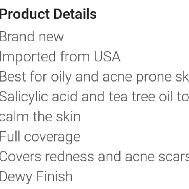 ELF Acne Fighting Foundation, Beauty & Personal Care, Face, Makeup on