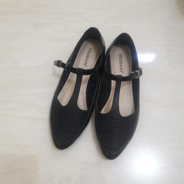 Flat Shoes Elizabeth Fesyen Wanita Sepatu Di Carousell
