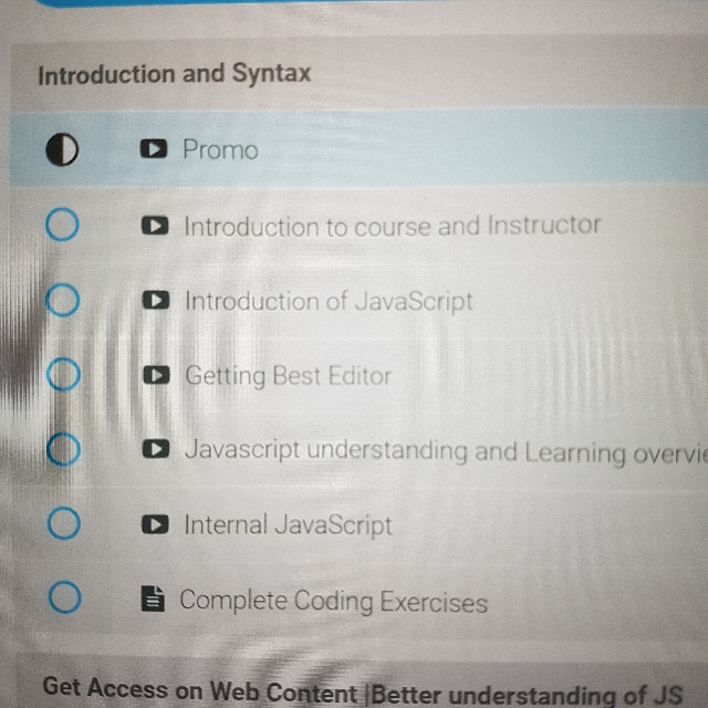 JavaScript Programming Online Course (Category: Bulletin Board) located in Singapore. Submitted by tech_lover (Listing ID 124494283, Image 2). Description: .