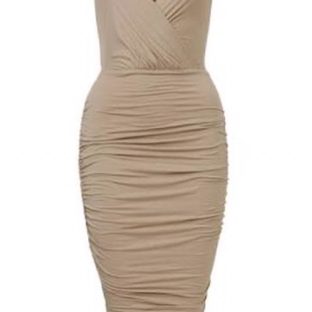 kookai carmen wrap dress