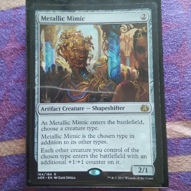 Magic The Gathering Metallic Mimic, Hobbies & Toys, Toys & Games on
