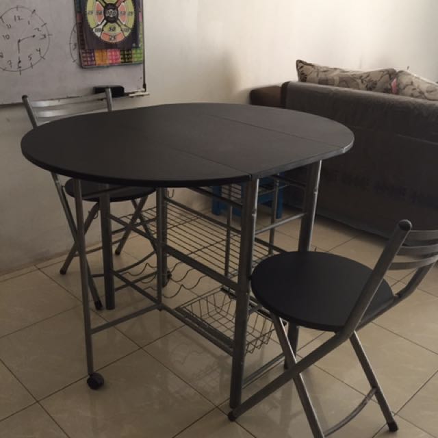 Meja Makan Lipat Informa Perabotan Rumah Di Carousell Meja makan lipat, meja makan informa, meja makan ikea, meja makan bayi, meja makan kaca, meja makan kayu minimalis, meja makan. meja makan lipat informa