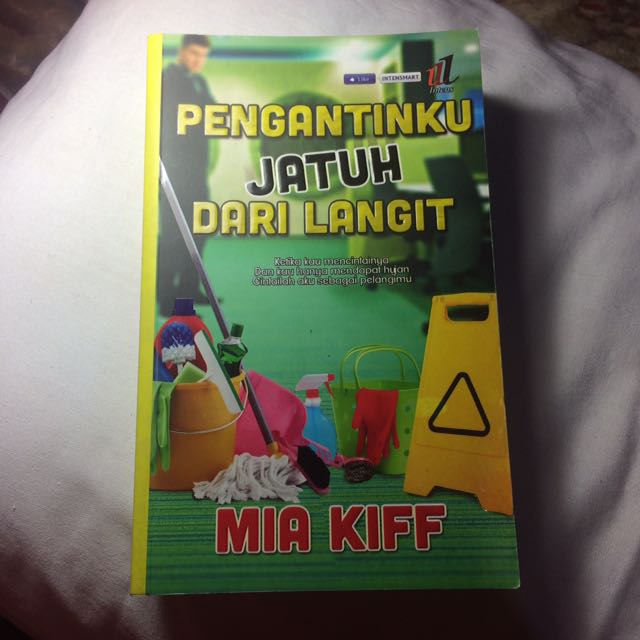 Novel Melayu Pengantinku Jatuh Dari Langit Books Stationery Books On Carousell