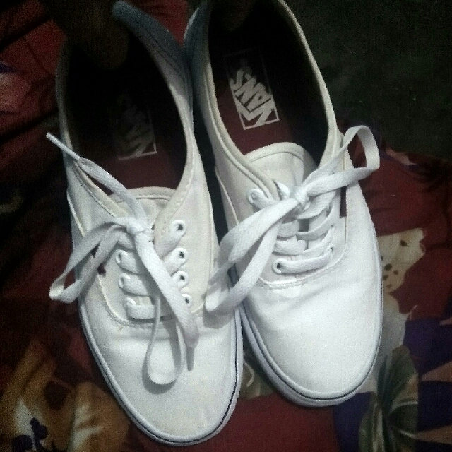 Ori Vans Putih Sz39 Fesyen Wanita Sepatu Di Carousell