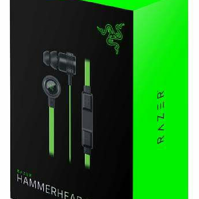 Razer Hammerhead Pro V2 gaming pro earphones (Category: Earphones) located in Manila. Submitted by meannd (Listing ID 124381078, Image 2). Description: FB PAGE: https://www.facebook.com/Gadgetsonlineshop2016-1990245151206663/ Razer Hammerhead Pro V2 (2016) In-Ear Headphones In-line Volume & Mic ~ Devices with 3.5 mm audio jack Works with most portable audio/ mobile/ computing devices Enhanced passive noise isolation with bi-flange tipsProduct det