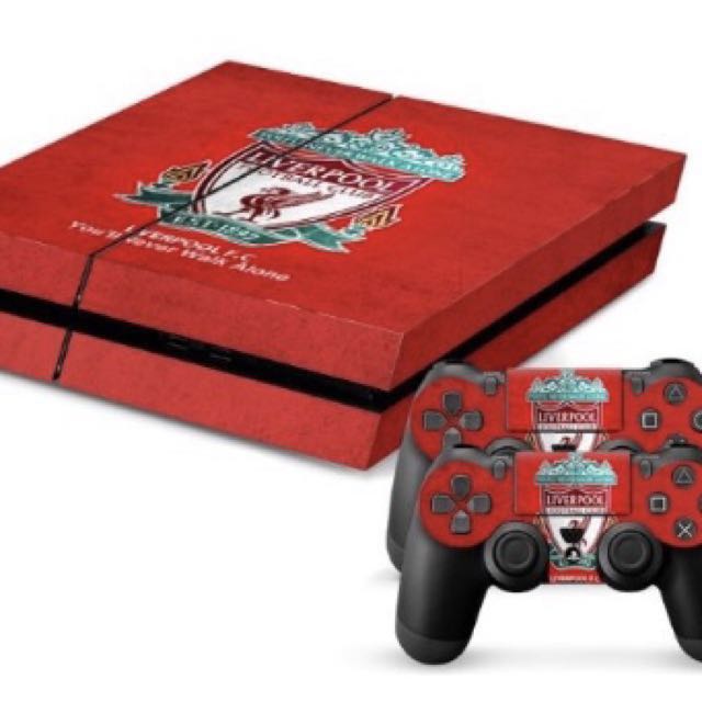 Ps4 Liverpool Skin Toys Games Video Gaming Gaming Accessories On Carousell