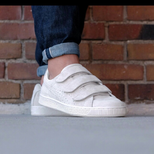 Puma basket clearance velcro