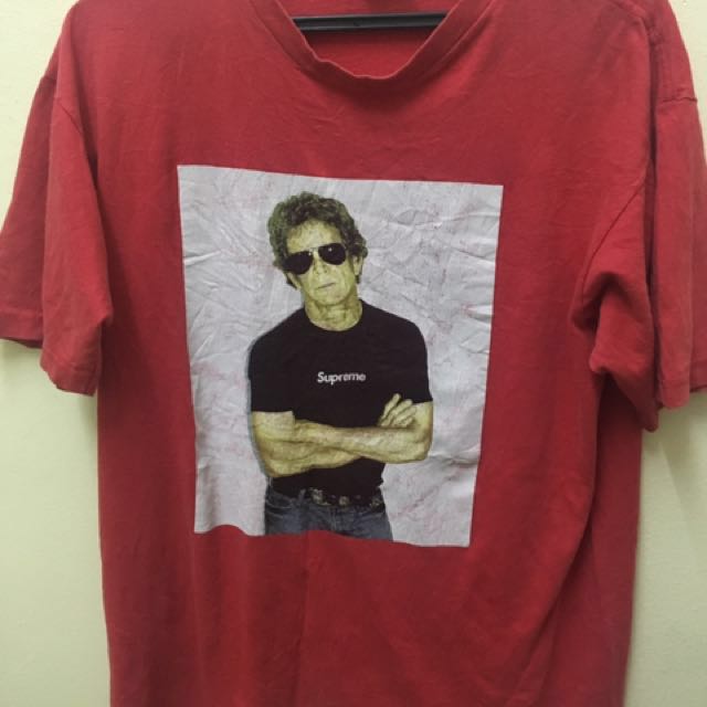 SUPREME LOU REED 2009 Men s Fashion Tops Sets Tshirts Polo