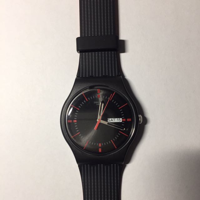 Swatch SR1130SW Men's Watxh, Mobile Phones & Gadgets, Wearables & Smart ...